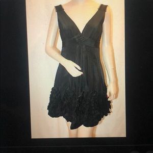 NWT black bcbg dress. Sold out. Cocktail dress.